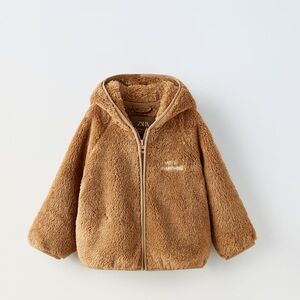 New Zara Faux Fur Jacket